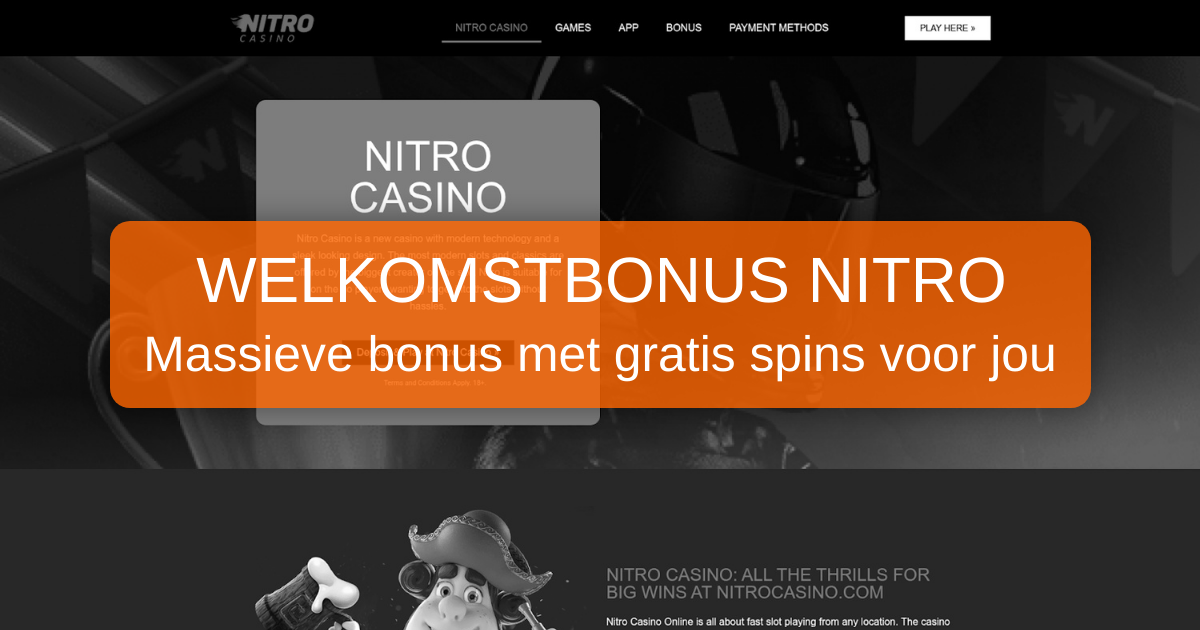 Nitro Casino - Speel en win in Nederland | Officiële site