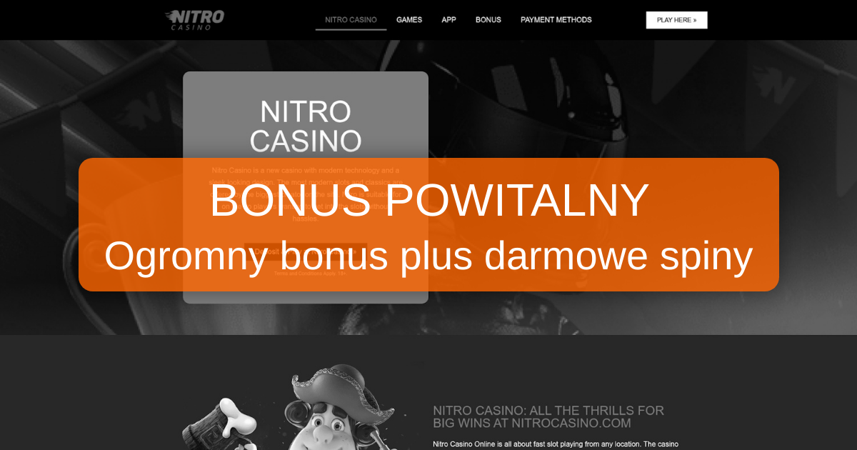 Nitro Casino - Graj i Wygrywaj Online w Polsce